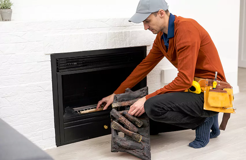 Wood Fireplace Repair in Garden City, NY